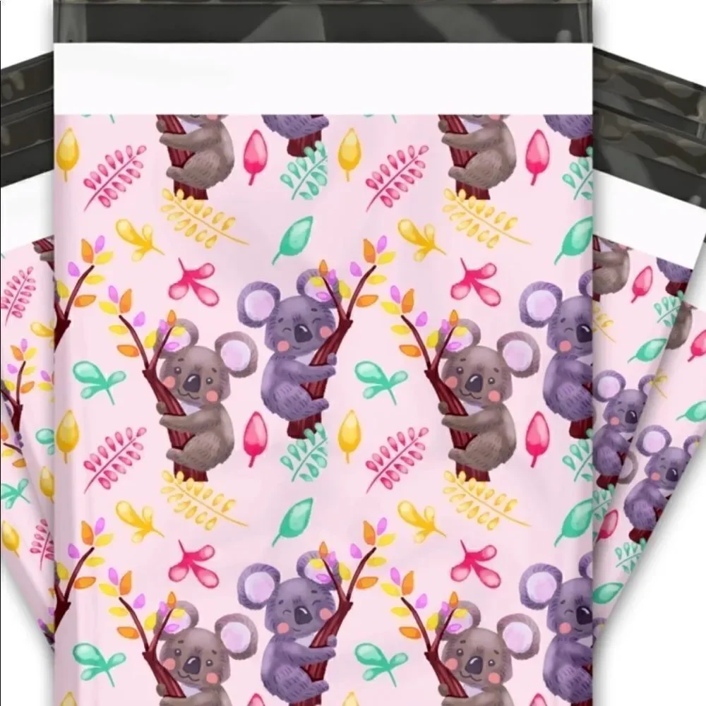 Poly mailers MIX 10x13 35 pieces 35 stickers 1.5” round diverse